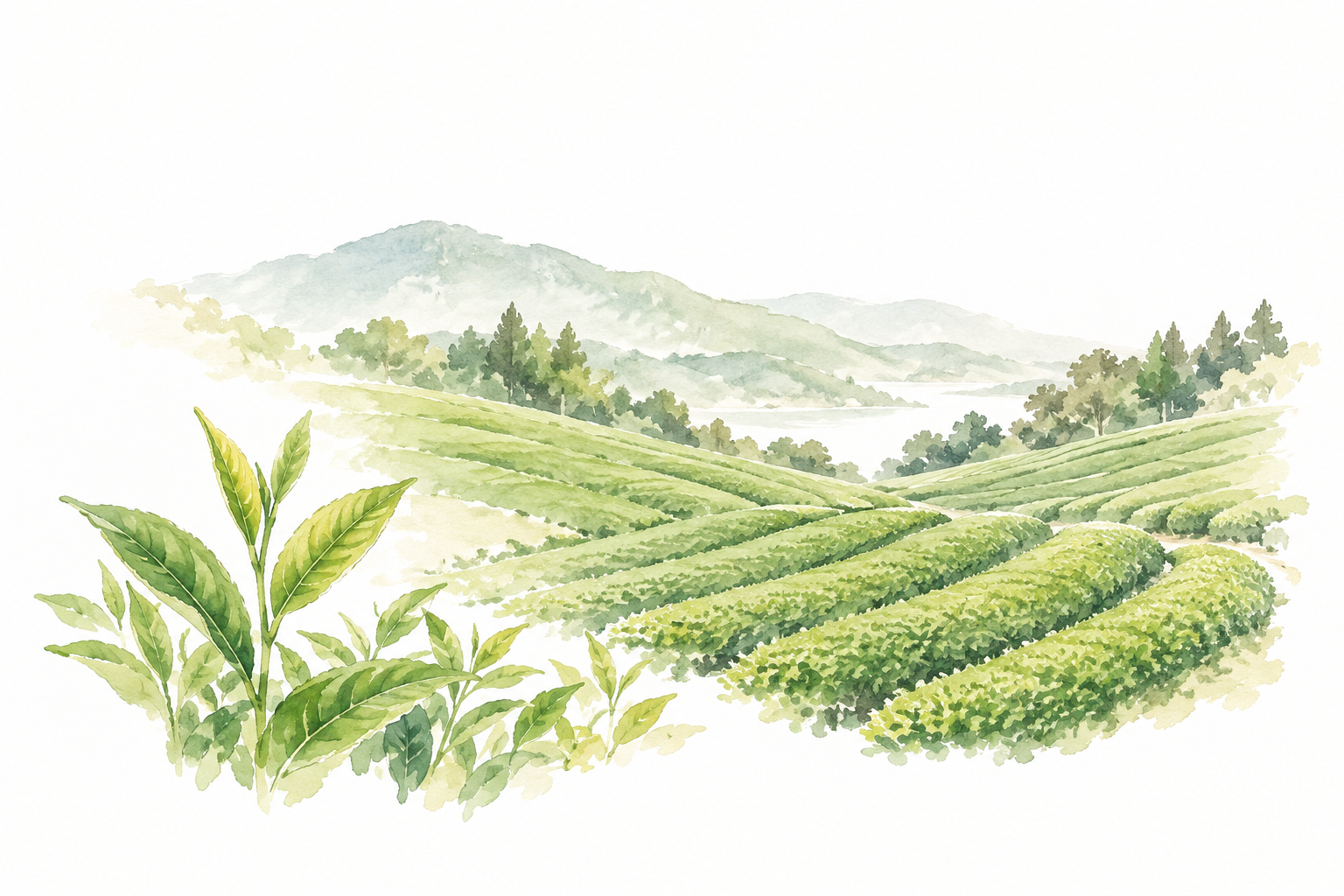 Tea field in Uji, Kyoto